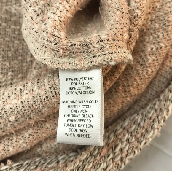 LOFT Pink Tan Eyelash Sweater - Picture 6 of 6